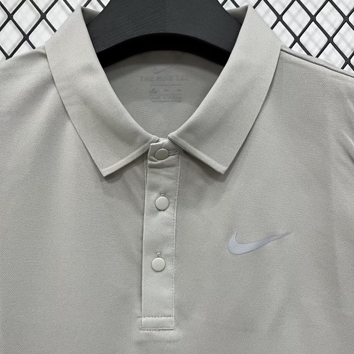 2026 NK Grey High Quality Polo Short Sleeve