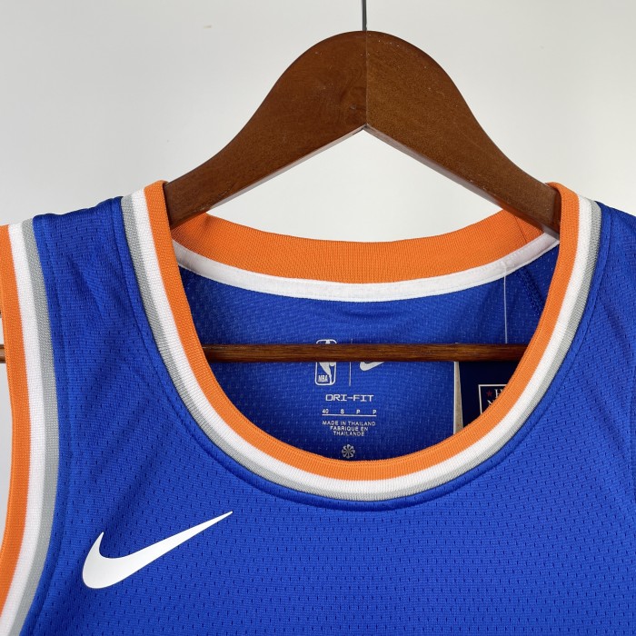 23-24 KNICKS Top Quality Hot Pressing NBA Jersey