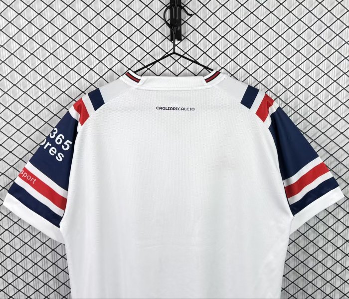 26-27 Cagliari Away Fans Soccer Jersey