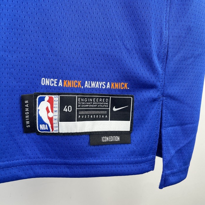 23-24 KNICKS Top Quality Hot Pressing NBA Jersey