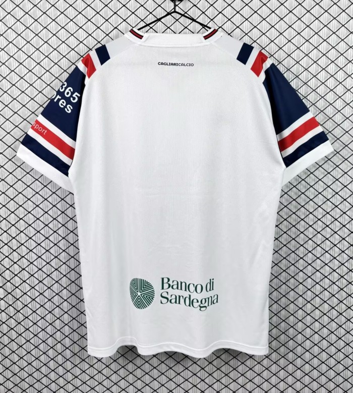 26-27 Cagliari Away Fans Soccer Jersey