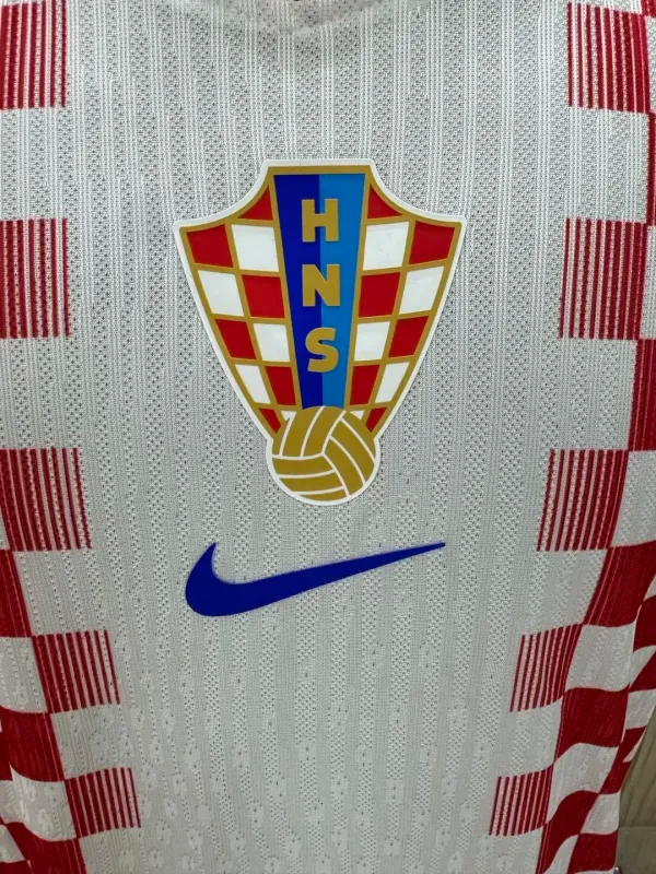 2026 World Cup Croatia Home Player Version Soccer Jersey