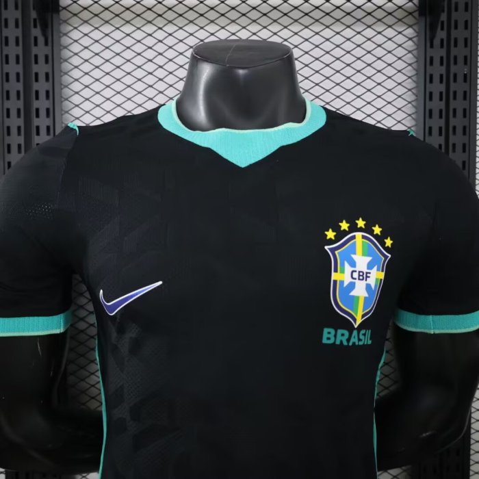 26-27 Brazil Black Special Edition Player Version Soccer Jersey