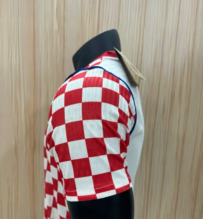 2026 World Cup Croatia Home Player Version Soccer Jersey