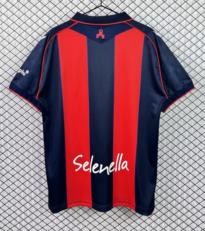 26-27 Bologna Home Fans Soccer Jersey