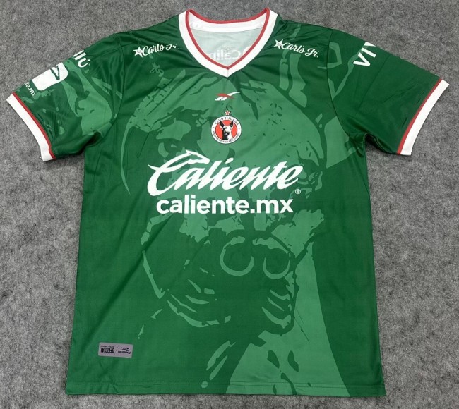 26-27 Tijuana Green Commemorative Edition Fans Soccer Jersey