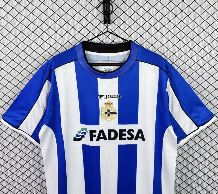 2002-2003  La Coruna Home Retro Soccer Jersey