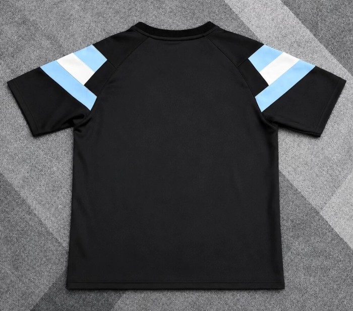26-27 Argentina Black Short sleeves Loose And Thickened Hoody