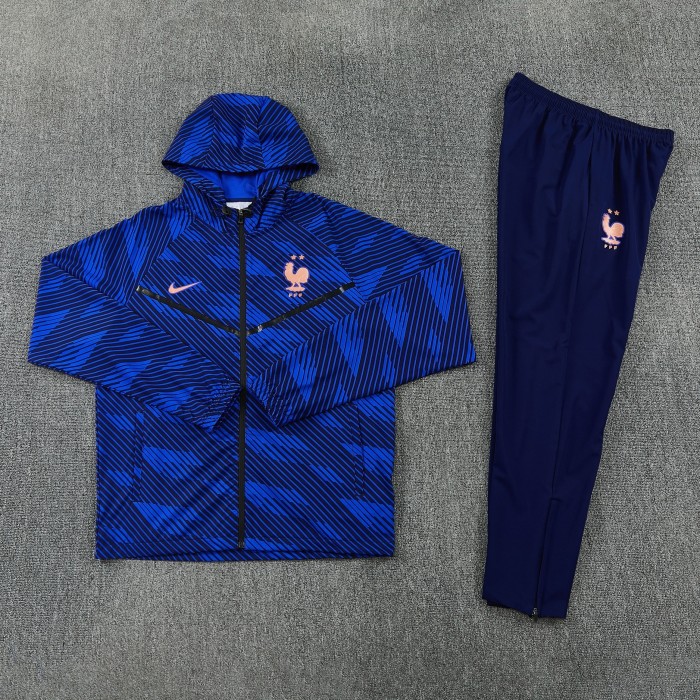 26-27 France High Quality Windbreaker Suit