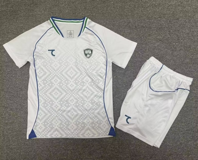 2026 Uzbekistan Away Kids Soccer Jersey
