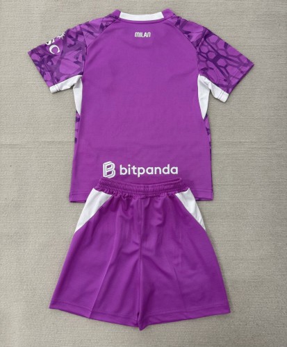 26-27 AC Milan Pink Goalkeeper Adult Suit