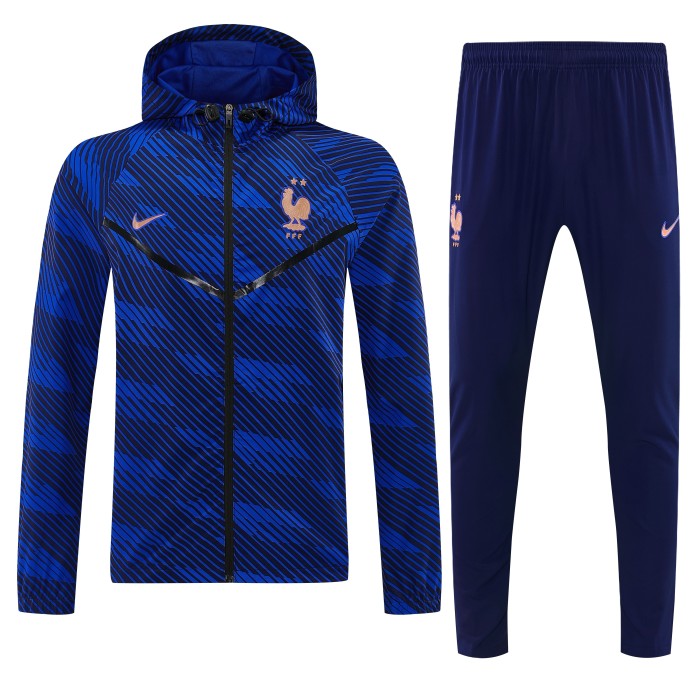 26-27 France High Quality Windbreaker Suit