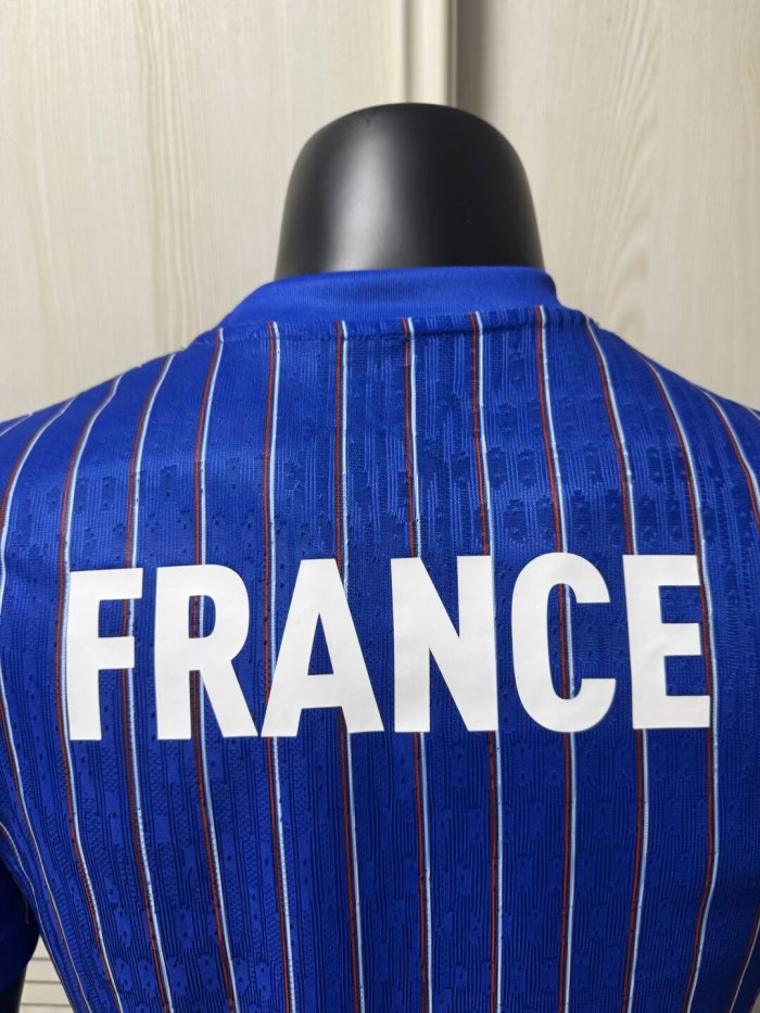 26-27 France Blue Player Version Training shirts