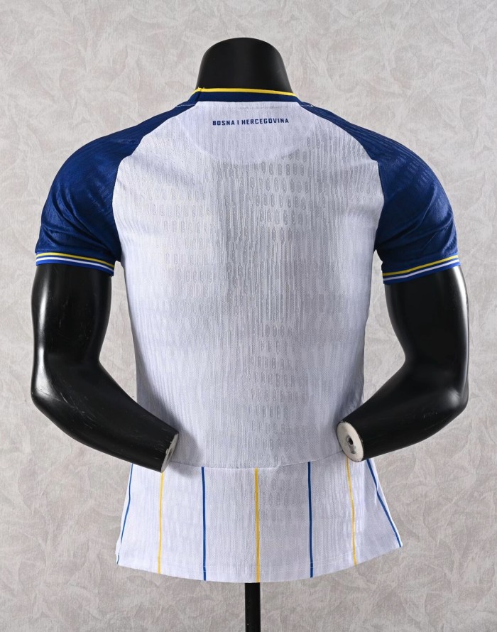 2026 World Cup Bosnia And Herzegovina Away Player Version Soccer Jersey