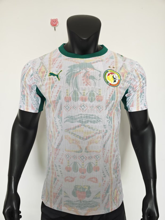 2026 Senegal Home Player Version Soccer Jersey (With 2 Star)*两颗星