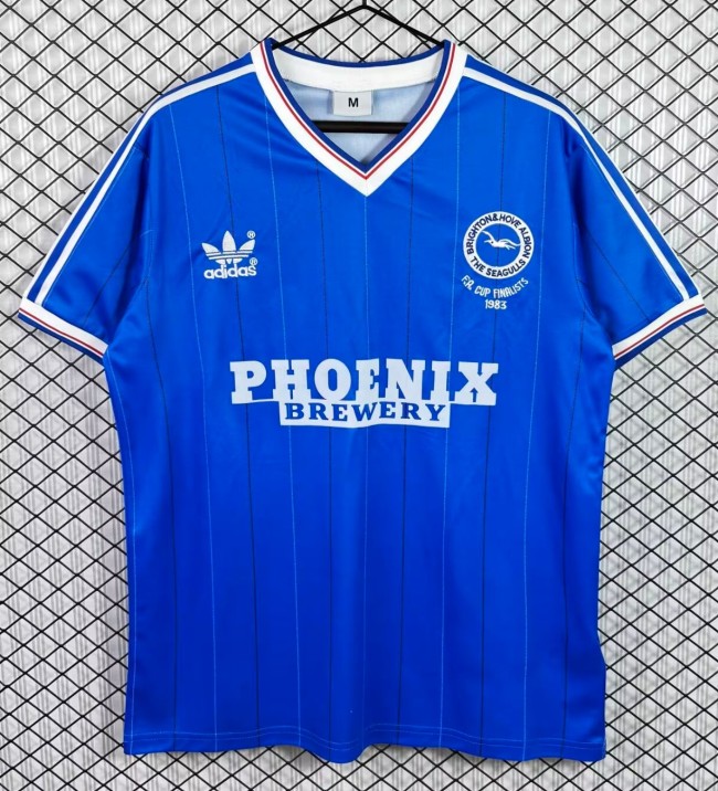 1983-1984  Brighton Home Retro Soccer Jersey