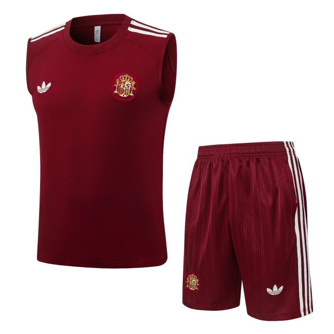 26-27 Spain High quality Tank Top And Shorts Suit