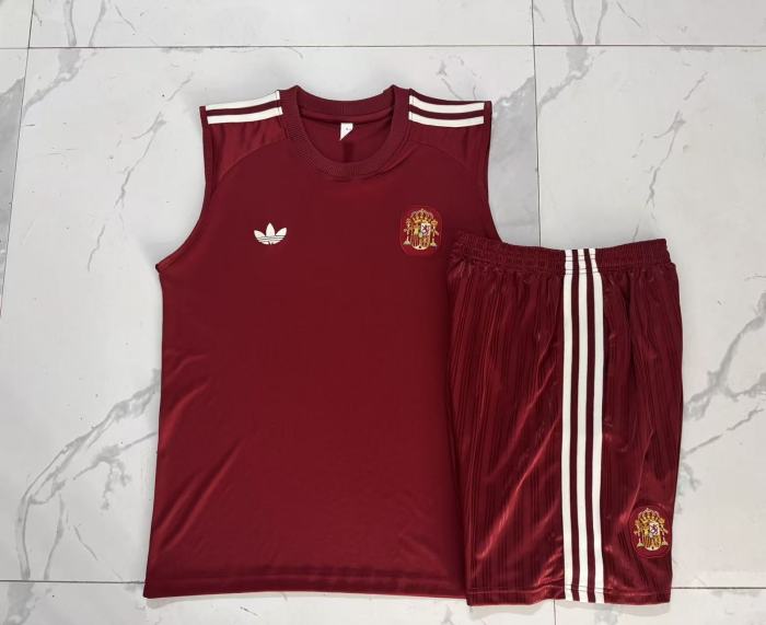 26-27 Spain High quality Tank Top And Shorts Suit