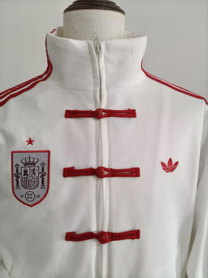 26-27 Spain White New Pattern Tang-Style Jacket