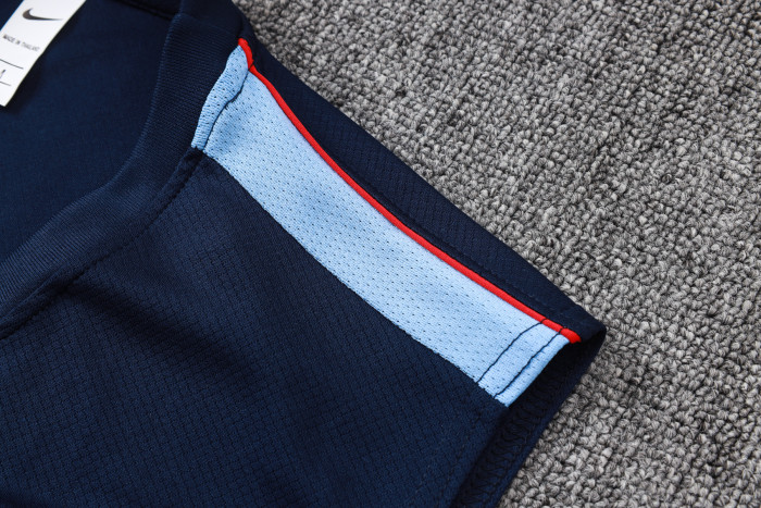 26-27 England High Quality Tank Top And Shorts Suit