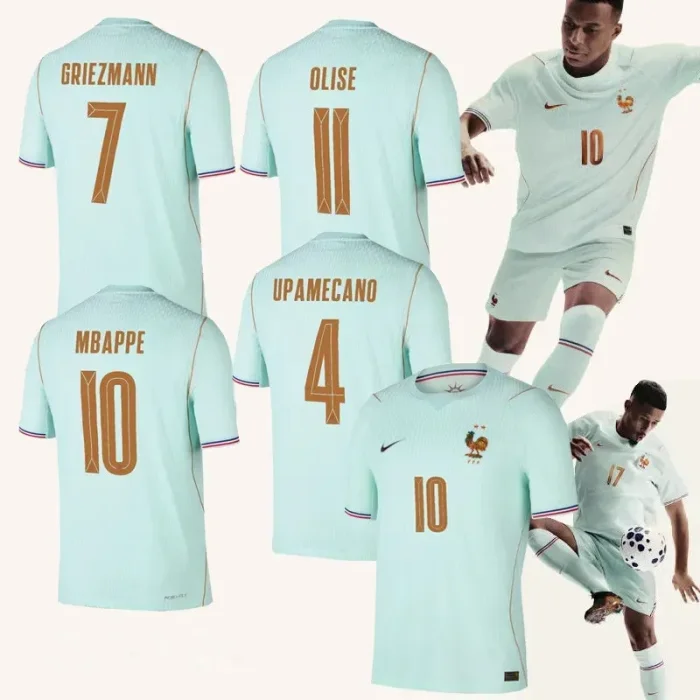 2026 World Cup France Away Player Version Kids Soccer Jersey(球员童装)