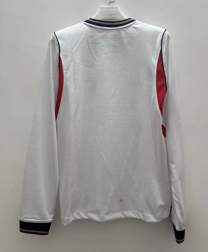 2026 World Cup England Home Long Sleeve Fans Soccer Jersey (长袖)