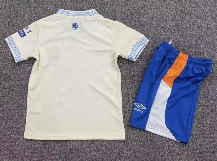 26-27 Rangers Away Leaked Edition Kids Soccer Jersey