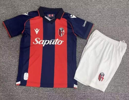 26-27 Bologna Home Kids Soccer Jersey