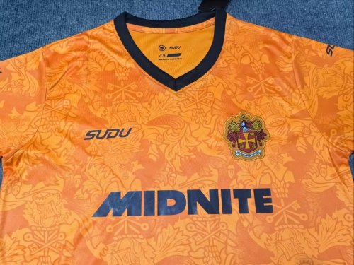26-27 Wolves 100th Anniversary Commemorative Edition Fans Soccer Jersey