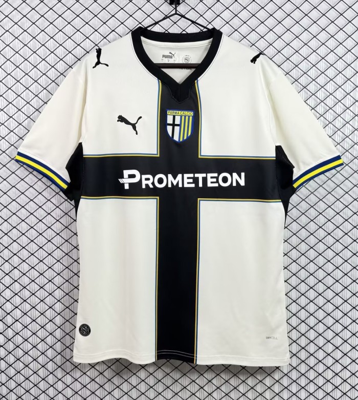 26-27 Parma Home Fans Soccer Jersey