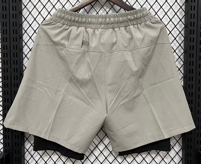 2026 ON Mousy gray Casual Double Layer Short Pants