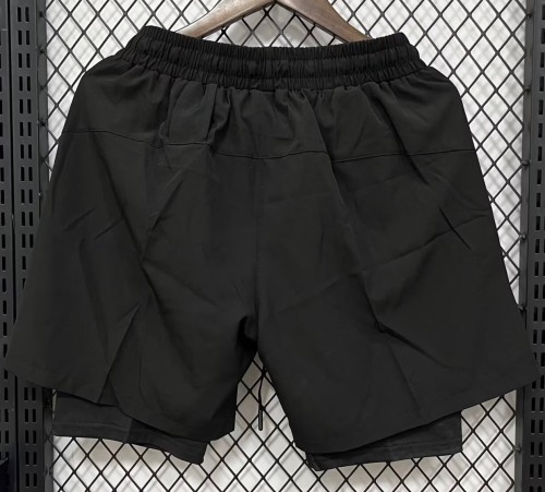 2026 ON Black Casual Double Layer Short Pants