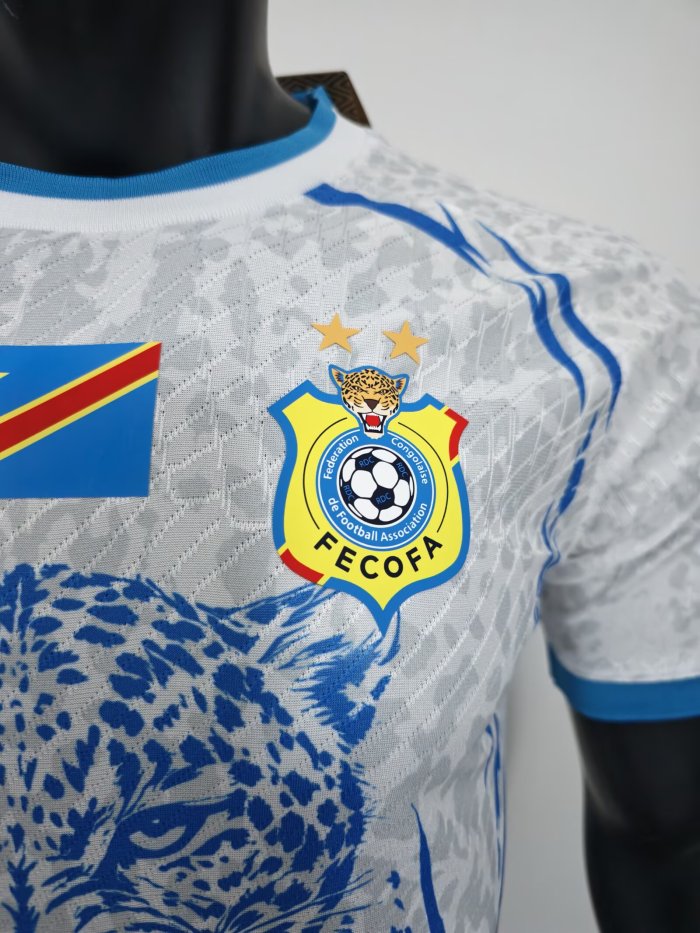 26-27 Congo White Special Edition Player Version Soccer Jersey
