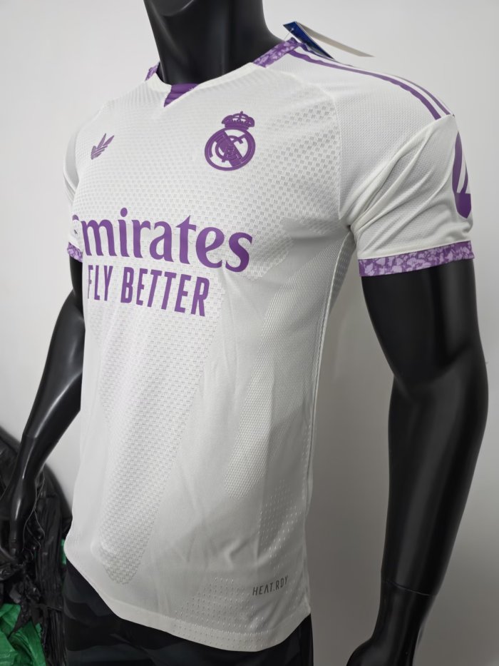 26-27 RMA White 125th Anniversary Edition Player Version Soccer Jersey
