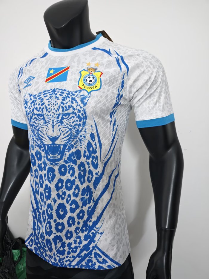26-27 Congo White Special Edition Player Version Soccer Jersey