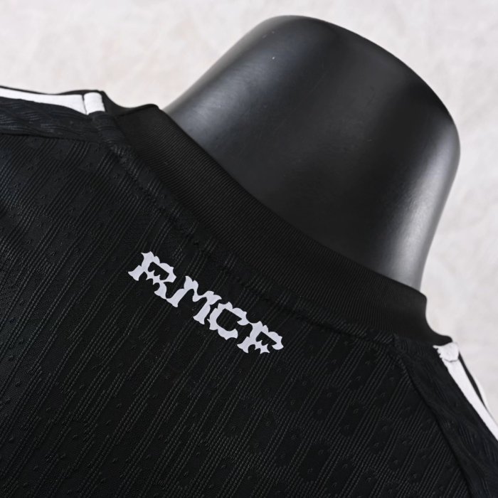 26-27 RMA Black GoalKeeper Player Version Soccer Jersey