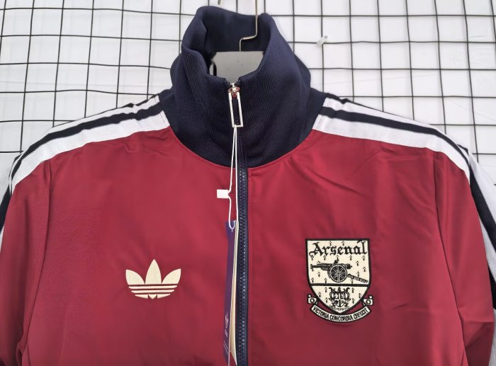24-25 ARS Red Retro Windbreaker