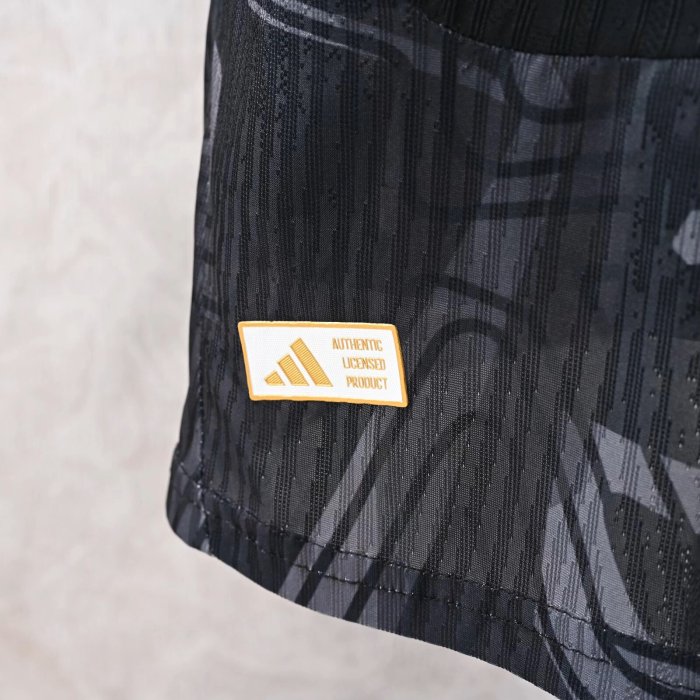 26-27 RMA Black GoalKeeper Player Version Soccer Jersey