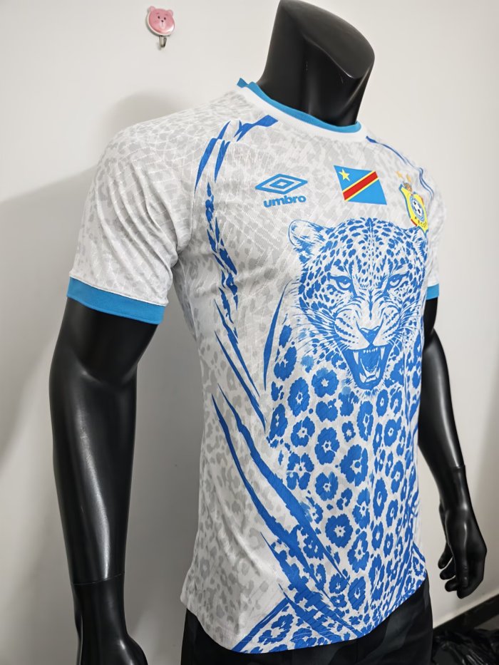 26-27 Congo White Special Edition Player Version Soccer Jersey