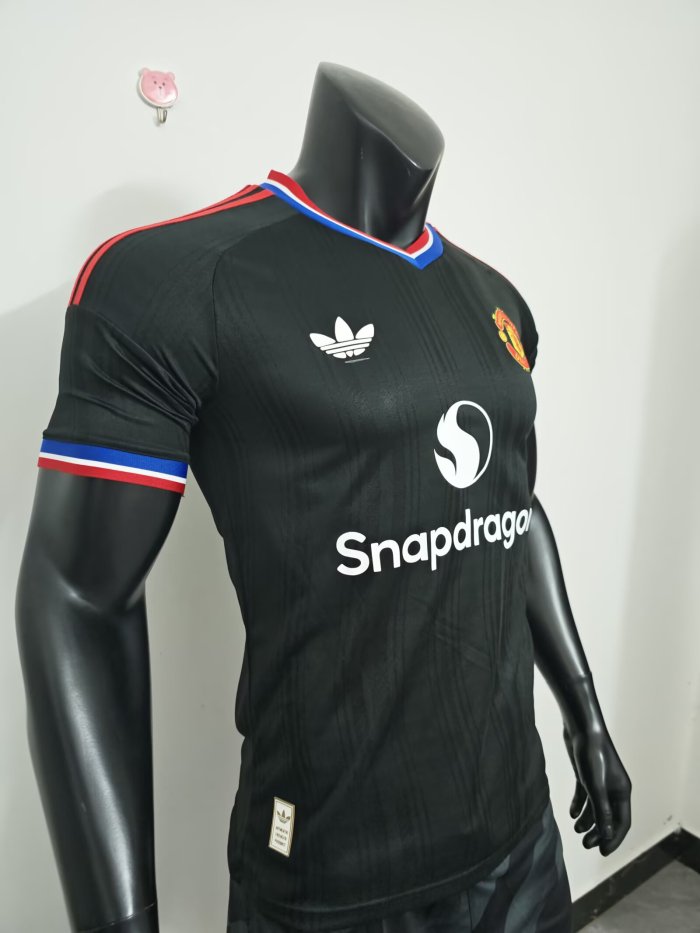 26-27 Man Utd Black Special Edition Player Version Soccer Jersey