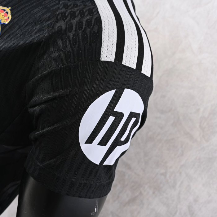 26-27 RMA Black GoalKeeper Player Version Soccer Jersey