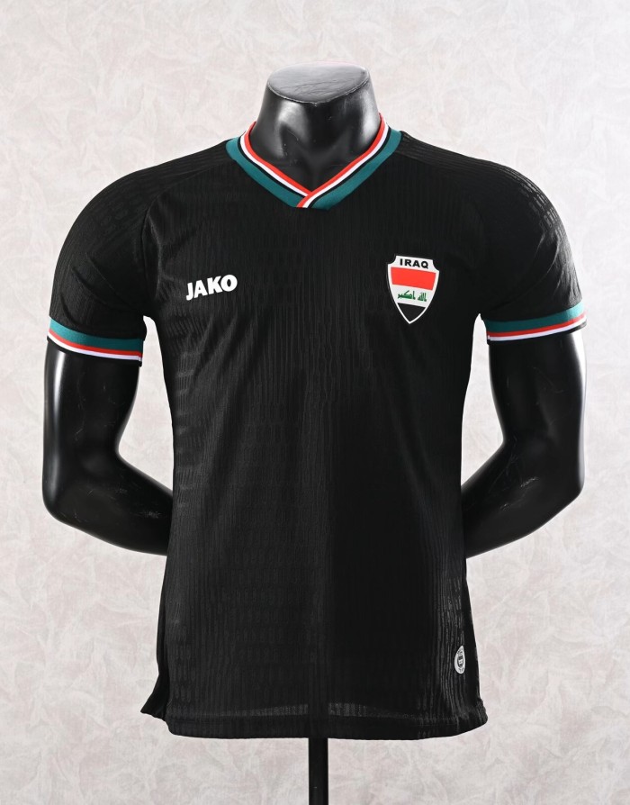 26-27 Iraq Black Special Edition Player Version Soccer Jersey