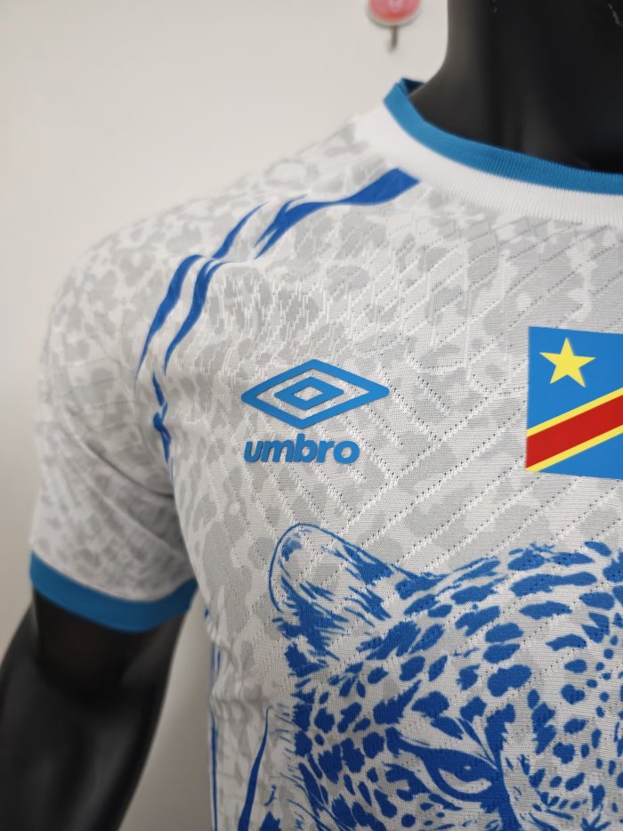 26-27 Congo White Special Edition Player Version Soccer Jersey