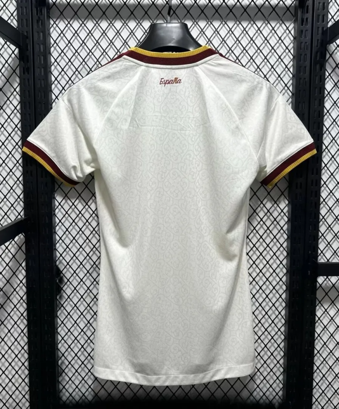 2026 World Cup Spain Away Women Player Version Soccer Jersey (女)