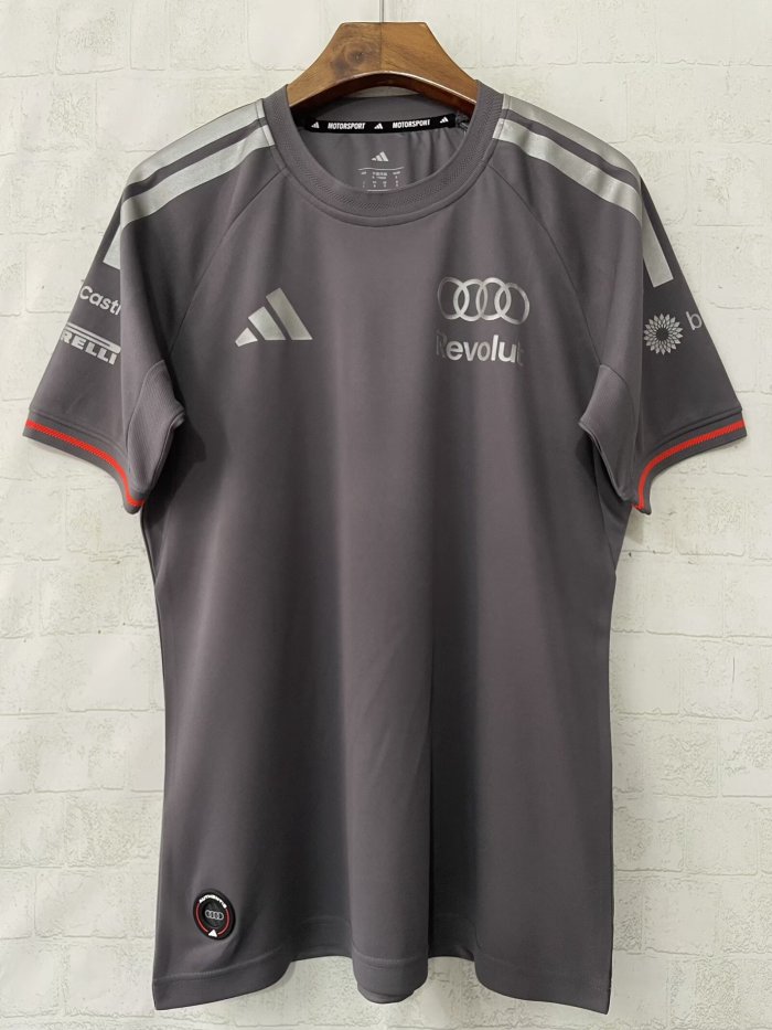 2026 F1 Audi New Pattern Short Sleeve Racing Suit