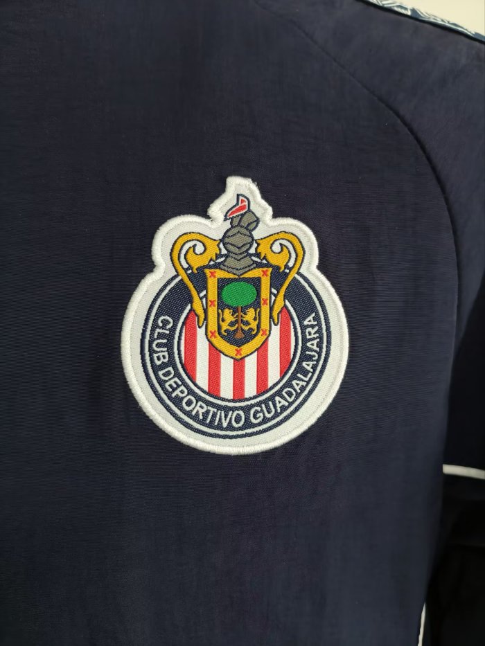 2026 Chivas Blue New Pattern Windbreaker