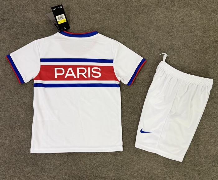 26-27 PSG White Kids Soccer Jersey