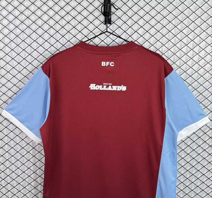 2008-2009 Burnley Home Retro Soccer Jersey