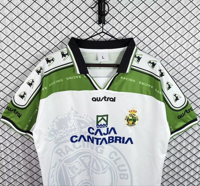 1997-1998 Racing de Santander Home Retro Soccer Jersey