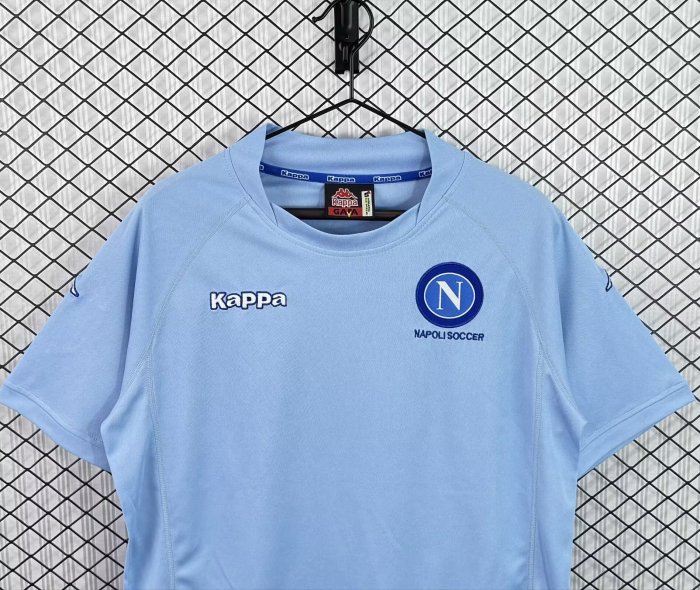2004-2005 Napoli Home Retro Soccer Jersey